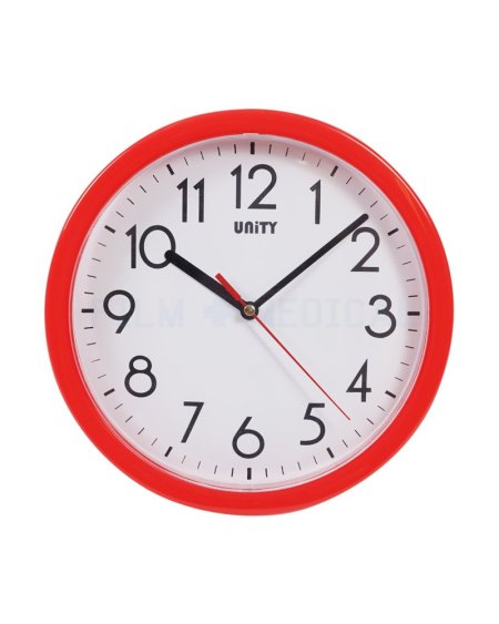  Red Wall Clock